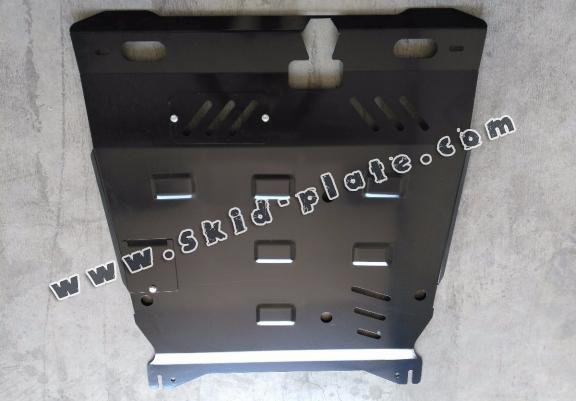 Steel skid plate for the protection of the engine and the gearbox for Mitsubishi ASX