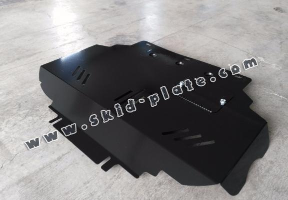 Steel skid plate for Renault Alaskan