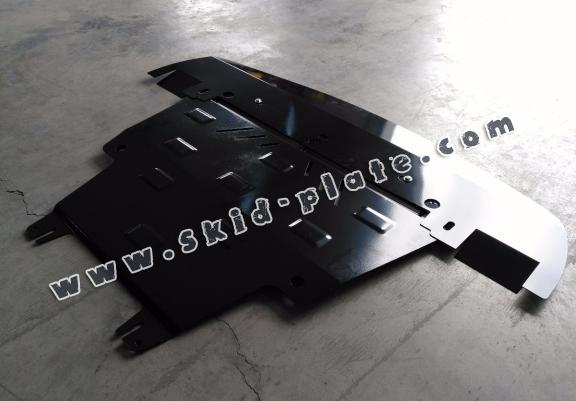 Steel skid plate for Opel Vivaro