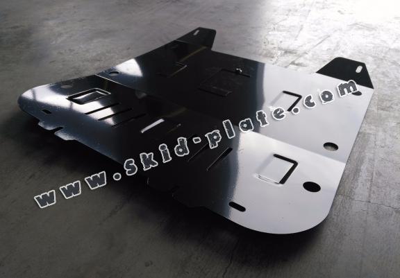 Steel skid plate for Opel Vectra C