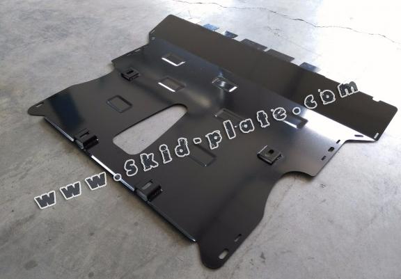 Steel skid plate for Opel Astra K