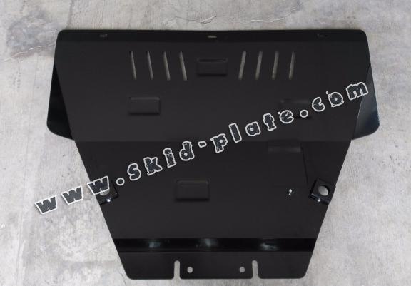 Steel skid plate for the protection of the engine and the gearbox for Citroen Xsara Picasso