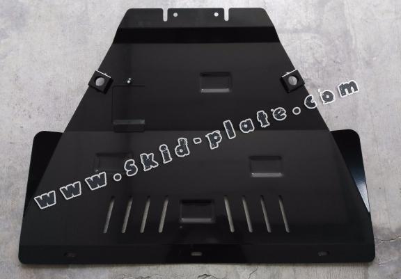 Steel skid plate for Peugeot 306