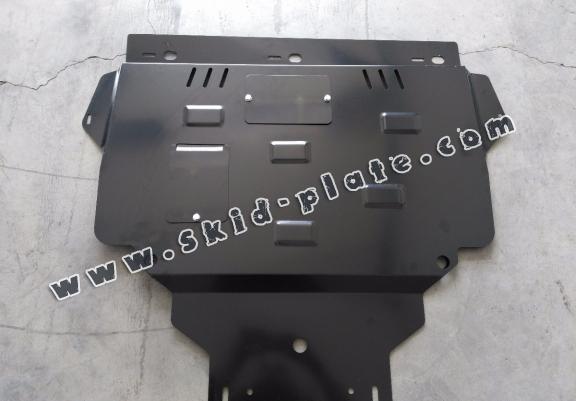 Steel skid plate for Volvo C30