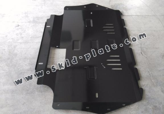 Steel skid plate for the protection of the engine and the gearbox for Seat Leon