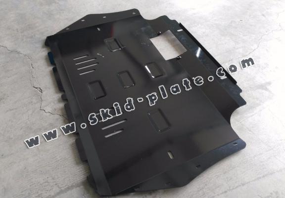 Steel skid plate for the protection of the engine and the gearbox for Audi A3