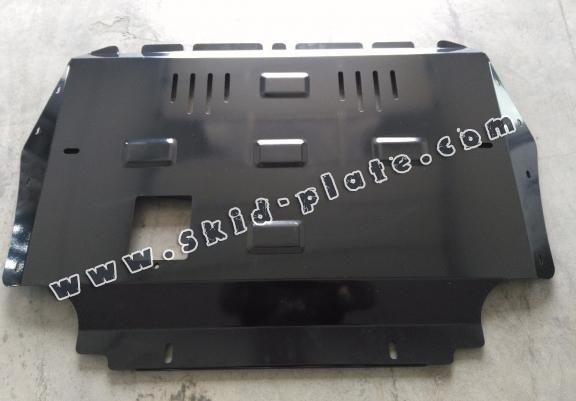 Steel skid plate for VW Golf 6