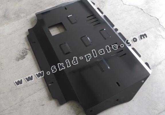 Steel skid plate for VW Golf 6