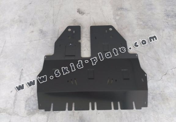 Steel skid plate for Skoda Fabia 2