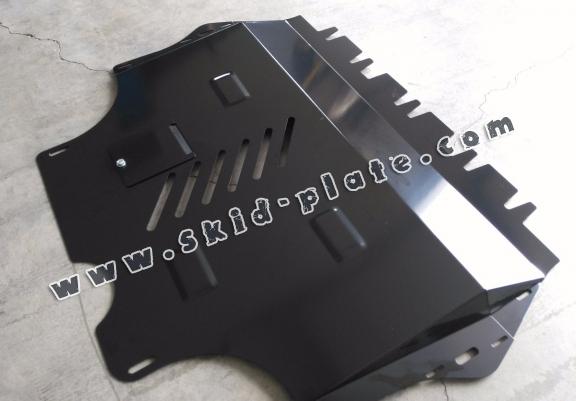 Steel skid plate for Skoda Yeti