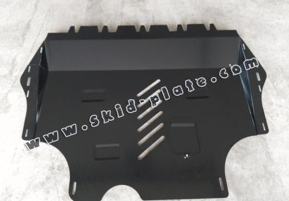 Steel skid plate for Skoda Superb