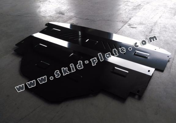 Steel skid plate for Opel Movano