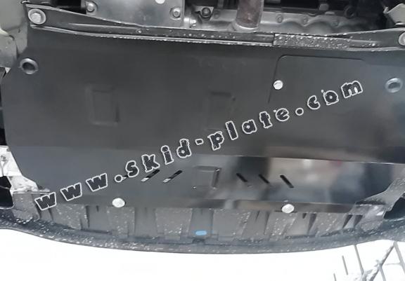 Steel skid plate for Opel Corsa E