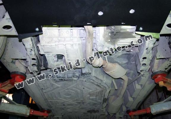 Steel skid plate for the protection of the engine and the gearbox for Mercedes Vaneo W414