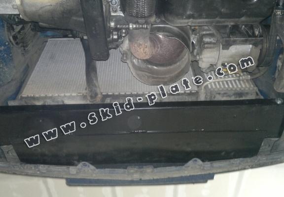 Steel skid plate for Peugeot 307