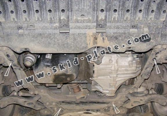 Steel skid plate for Toyota Avensis