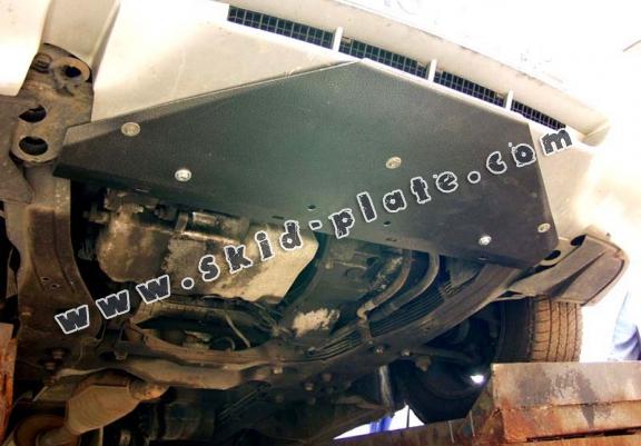 Steel skid plate for Fiat Scudo