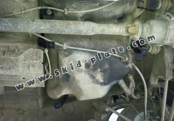 Steel fuel tank skid plate  for Dacia Duster