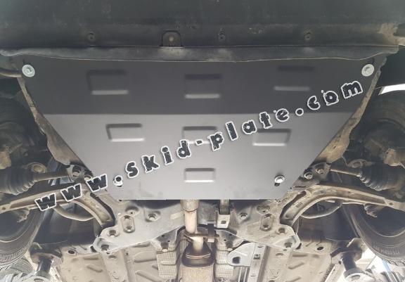 Steel skid plate for Fiat 500