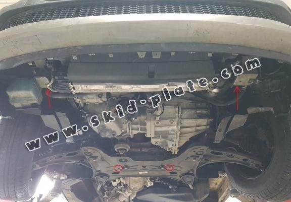 Steel skid plate for Fiat Talento