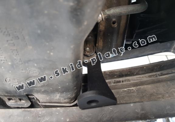 Steel skid plate for golf mk4