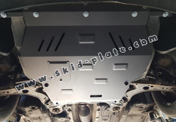 Steel skid plate for VW Bora