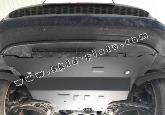 Steel skid plate for the protection of the engine and the gearbox for Skoda Octavia 3 - automatic gearbox