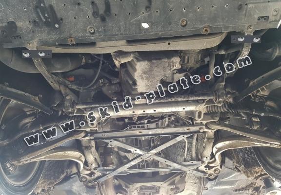 Steel skid plate for Audi A4 B8, petrol