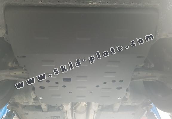 Steel skid plate for the protection of the engine and the gearbox for Peugeot 3008