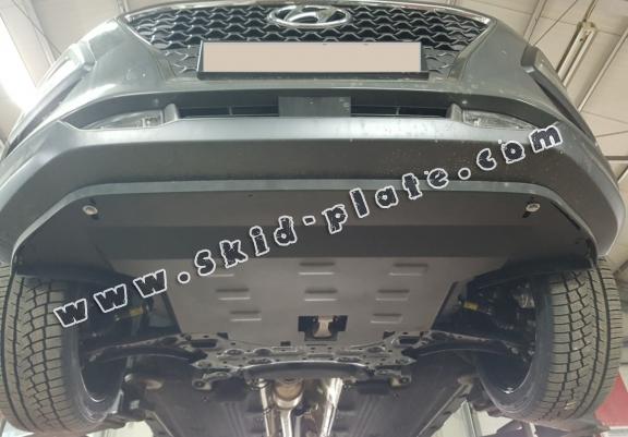 Steel skid plate for Hyundai Kona