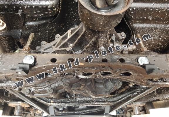 Steel gearbox skid plate for Nissan Terrano II 