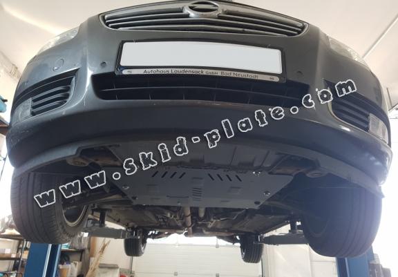 Steel skid plate for Opel Insignia