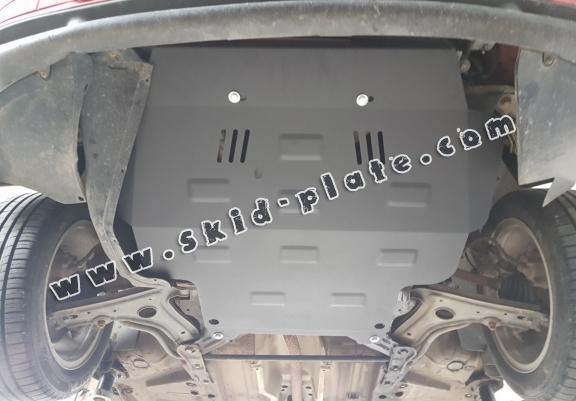 Steel skid plate for Volkswagen Caddy