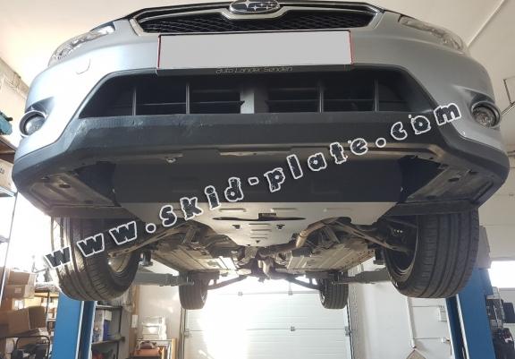 Steel manual gearbox skid plate for Subaru Forester 4