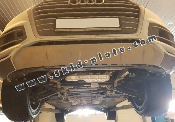 Steel skid plate for Volkswagen Touareg