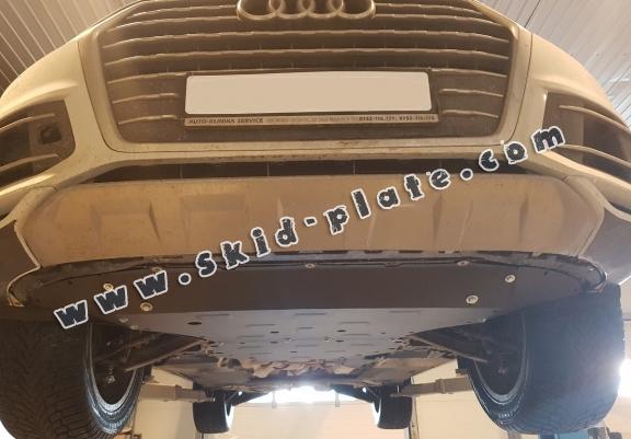 Steel skid plate for Audi Q8