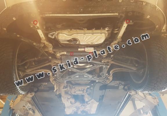 Steel skid plate for Volkswagen Touareg