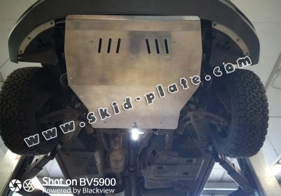 Aluminum skid plate for Volkswagen Transporter T5