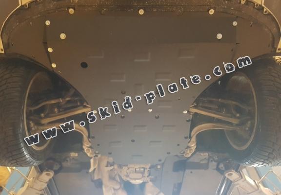 Steel gearbox skid plate for Audi Q7 