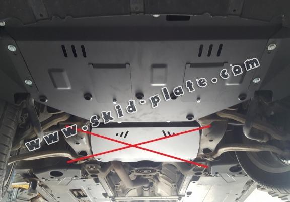 Steel skid plate for Audi A4 B7