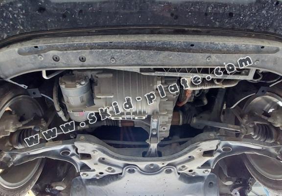 Steel skid plate for the protection of the engine and the gearbox for VW Up