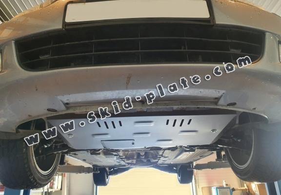 Steel skid plate for VW Caddy