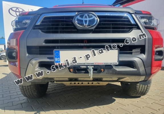 Aluminum radiator skid plate for Toyota Hilux Revo