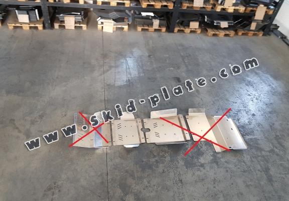 Aluminum skid plate for Toyota Hilux Invincible