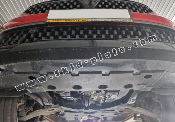 Steel skid plate for Renault Austral