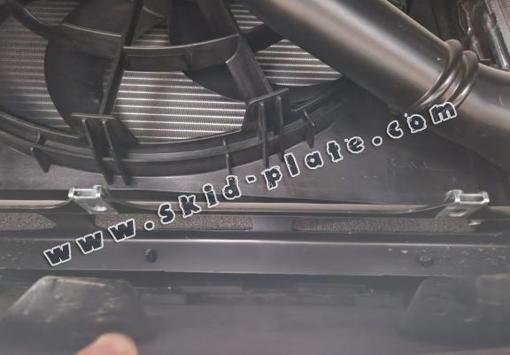 Steel skid plate for Renault Austral