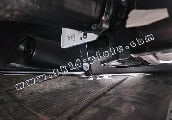 Steel skid plate for Fiat Ducato