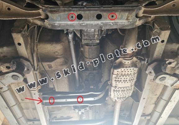 Steel gearbox skid plate for Suzuki X90 2.0