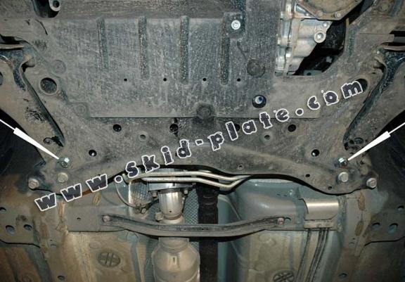 Steel skid plate for Citroen Aircross