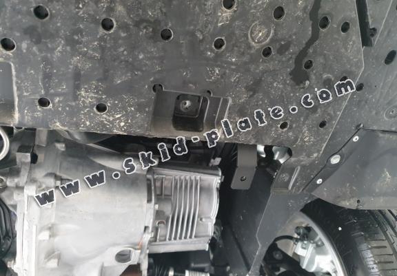 Steel skid plate for Opel Corsa F